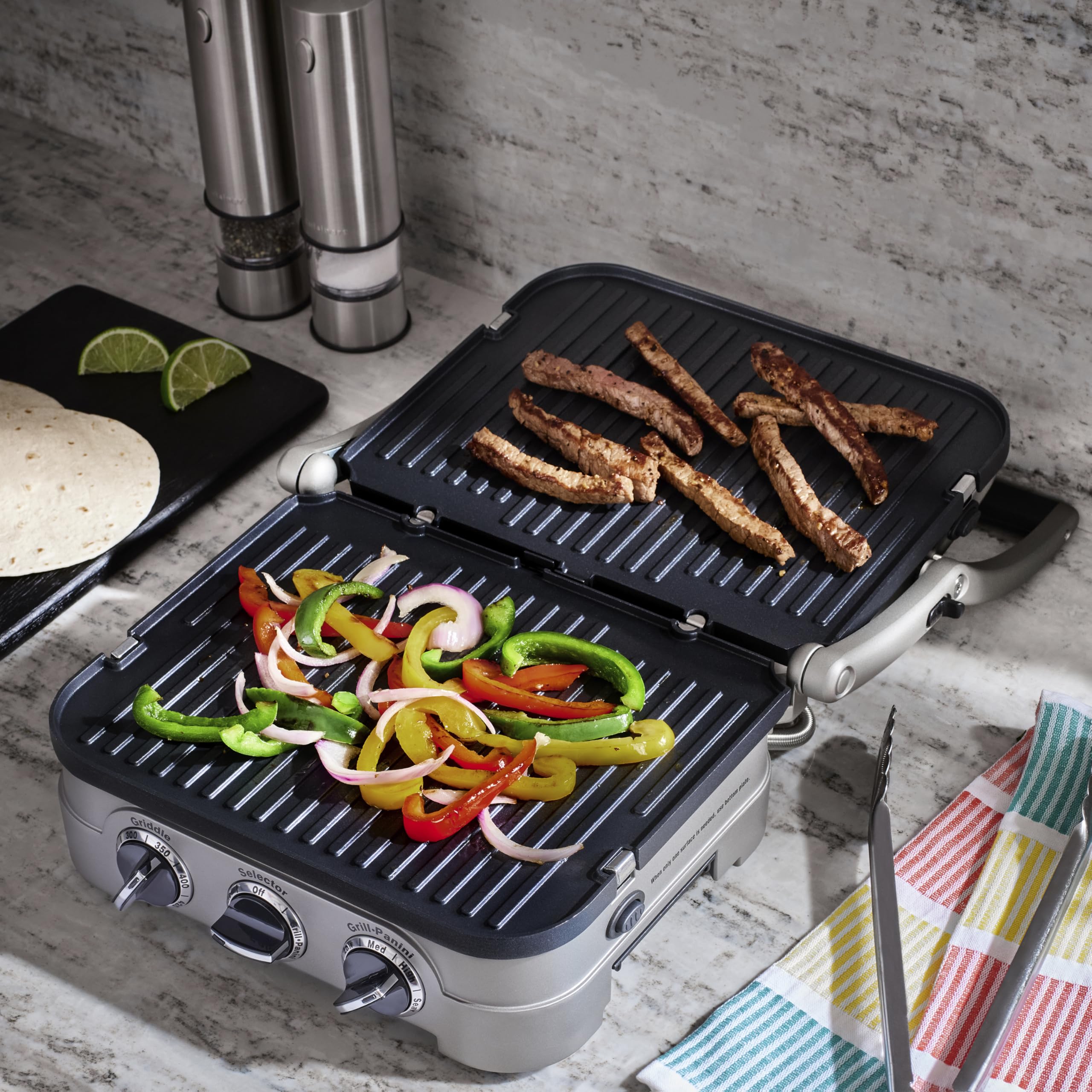 Amazon.com: Cuisinart Griddler Indoor Grill, Panini Press